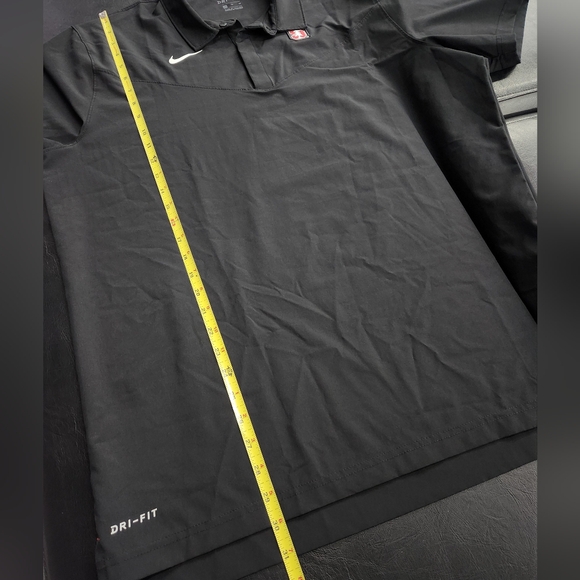 Nike Dri-Fit On Field Stanford Cardinal Embroidered Black Polo Shirt Men's XL - Picture 8 of 8